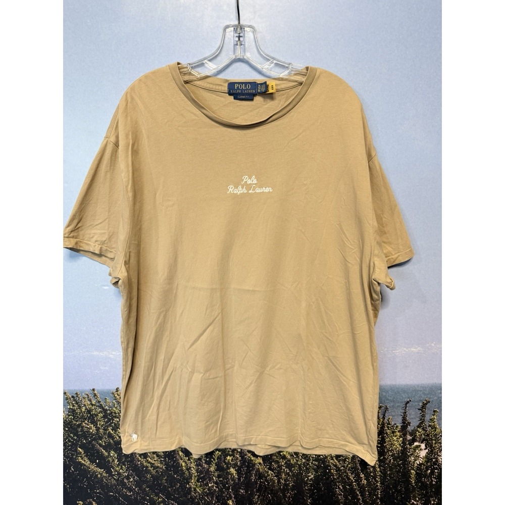 Polo Ralph Lauren Men's Logo-Embroidered Cotton T-shirt Sz. XL
